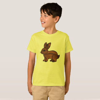 Camiseta Infantil(Kids T-shirt)Coelho de Chocolate T Shirt