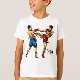 Camiseta Infantil Muay Thai / Boxe Tailandês T Shirt