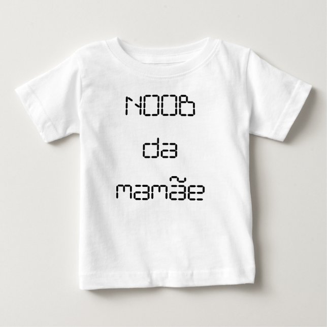 Camiseta Infantil - Noob da Mamâe T Shirt (Framsida)