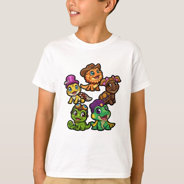 Camiseta Infantil PSF | Reptile T Shirt (Framsida)