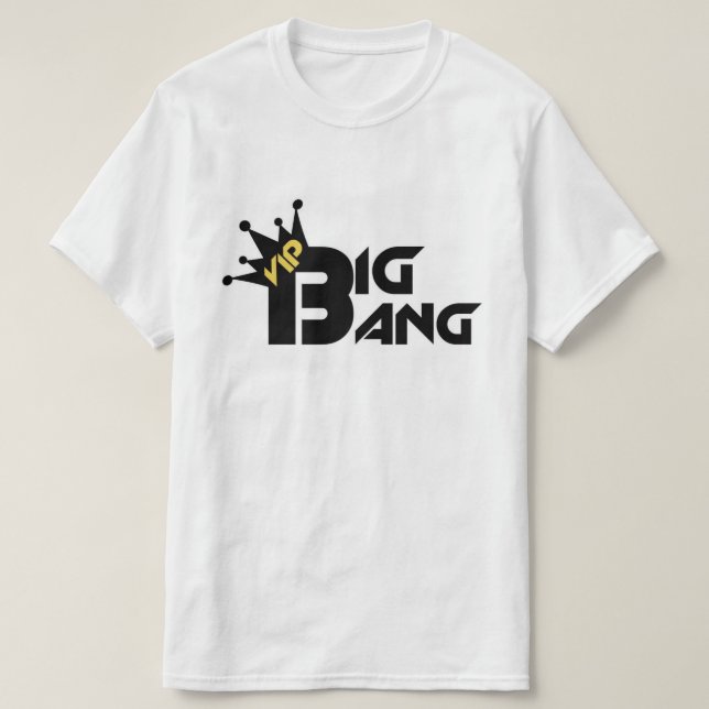 Camiseta KPOP BIGBANG Tee Shirt (Design framsida)