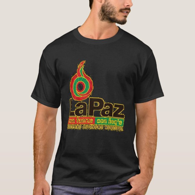 Camiseta La Paz con fuerza con ñeqe T Shirt (Framsida)