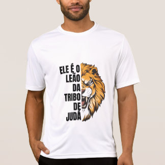 Camiseta Leão da Tribo de Judá T Shirt