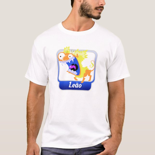 Camiseta Leão T-shirt (Framsida)