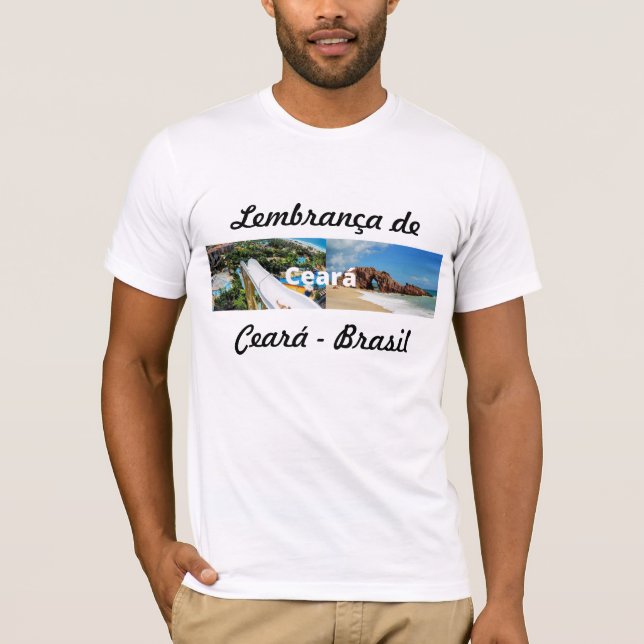 Camiseta lembrança de Ceará T Shirt (Framsida)