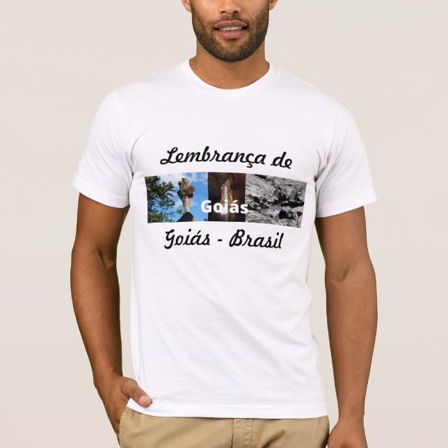 Camiseta lembrança de Goiás T Shirt (Framsida)