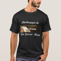 Camiseta lembrança de Mato Grosso