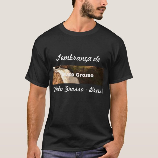 Camiseta lembrança de Mato Grosso T Shirt (Framsida)
