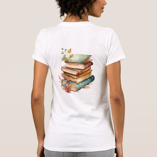 Camiseta livros t shirt (Baksida)