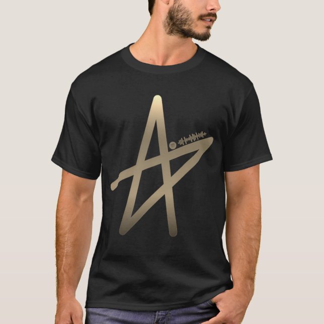 Camiseta Logo Dorado de Antonio Pedreño Martínez T Shirt (Framsida)