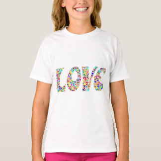 Camiseta Love Palabra Cromática de Amor T Shirt