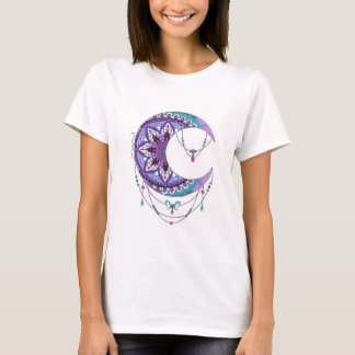 Camiseta Lua Mandala T Shirt
