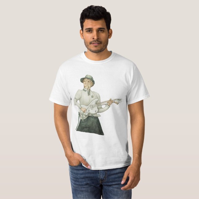 Camiseta Lucio maia rock T Shirt (Hel framsida)
