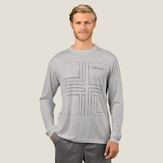 Camiseta manga larga VANEISAGE ™ Diseño geométrico T Shirt