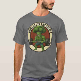 Camiseta Masc. Broccoli is the Secret - Front T Shirt