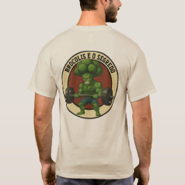 Camiseta Masc. Brócolis é o Segredo - Back T Shirt