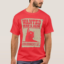 Camiseta Masc. Schrodinger's Cat - Dark - Front T Shirt