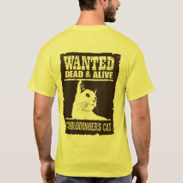 Camiseta Masc. Schrodinger's Cat - Light - Back T Shirt