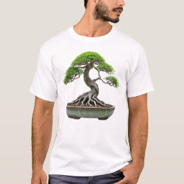 Camiseta Masculina Básica Bonsai-1 T Shirt