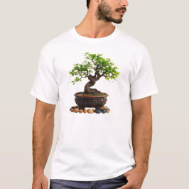 Camiseta Masculina Básica Bonsai-2 T Shirt