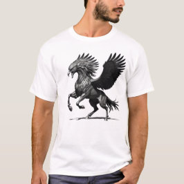 Camiseta Masculina Básica Cavalo Águia-2 T Shirt