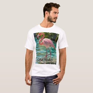 Camiseta Masculina Básica Flamingo T Shirt