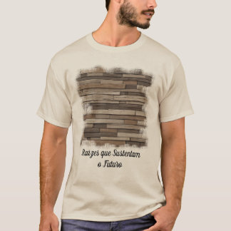Camiseta Masculina Básica Madeira Viva T Shirt