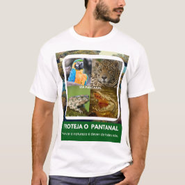 Camiseta Masculina Básica Pantanal T Shirt