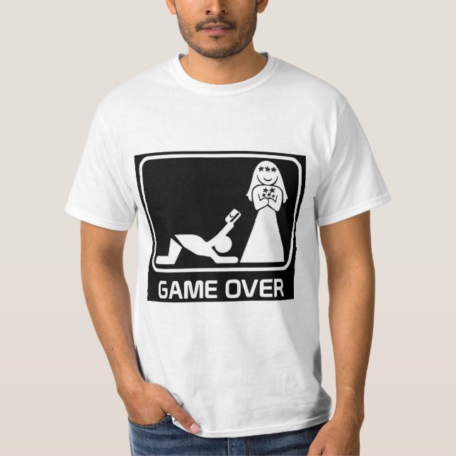 Camiseta Masculina GAME OVER T-shirt (Framsida)