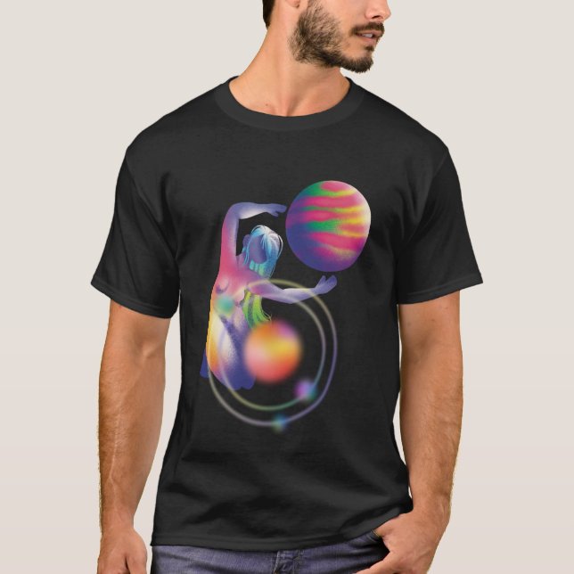 Camiseta masculina  mundos t shirt (Framsida)