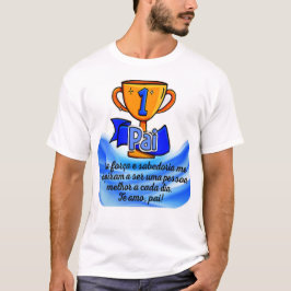 Camiseta Masculina, Pais T Shirt