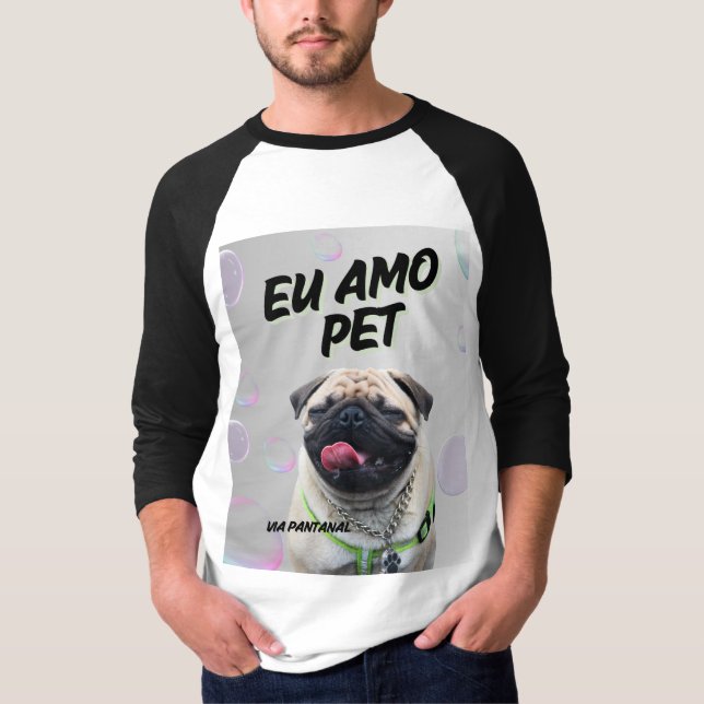 CAMISETA MASCULINA PET T SHIRT (Framsida)