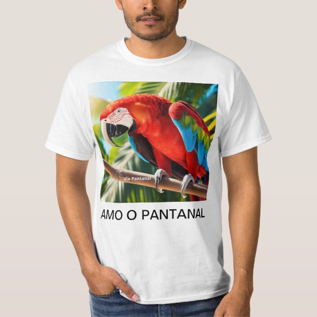 Camiseta Masculina Value T Shirt (Framsida)