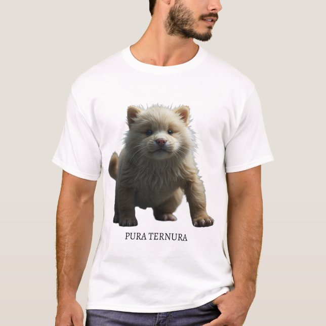 Camiseta: Mi Dosis de Ternura Peluda T Shirt (Framsida)