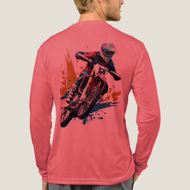Camiseta motocross MudMxx T Shirt (Baksida)