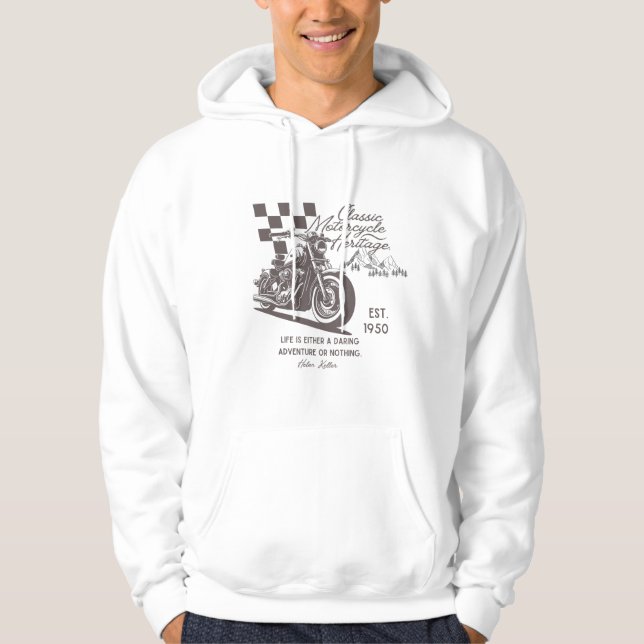 camiseta/motorcycle  hoodie (Framsida)