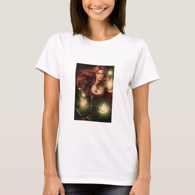 Camiseta Mujer De Fuego T Shirt (Framsida)