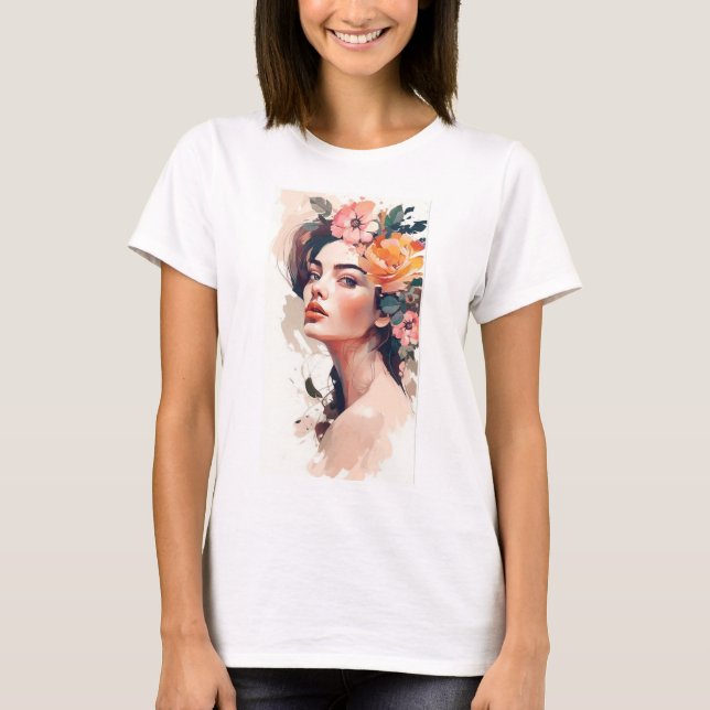 Camiseta mujer t shirt (Framsida)