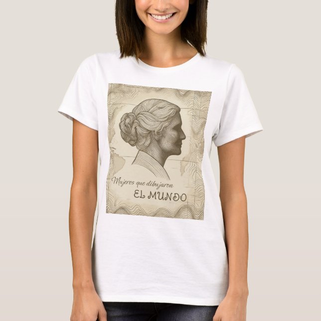 Camiseta Mujeres que dibujaron el mundo T Shirt (Framsida)