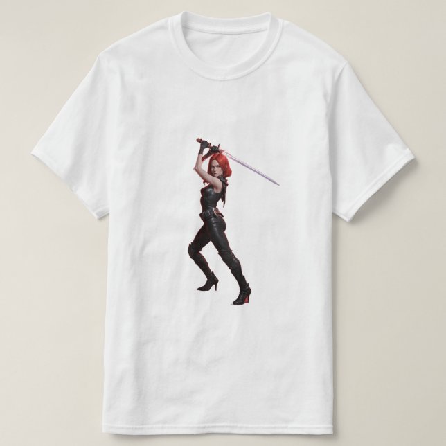 Camiseta mulher da luta t shirt (Design framsida)