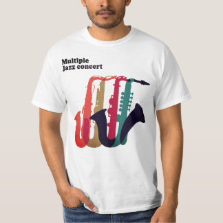Camiseta Multiple Jazz Concert T Shirt