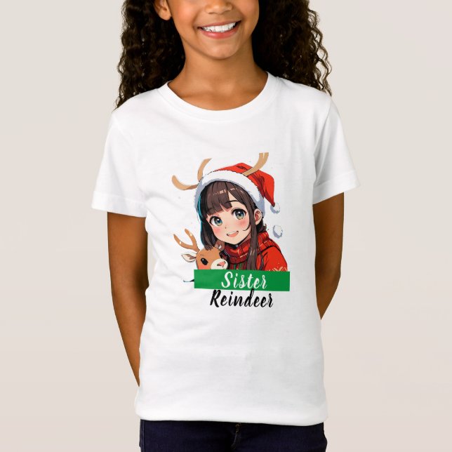 Camiseta navideña personalizada t shirt (Framsida)