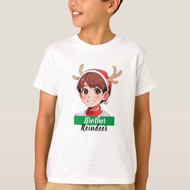 Camiseta navideña personalizada t shirt (Framsida)