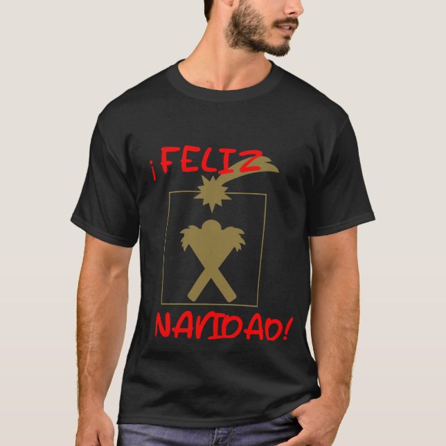 Camiseta navideña t shirt (Framsida)