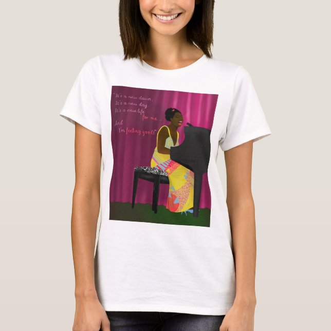 Camiseta Nina Simone T Shirt (Framsida)