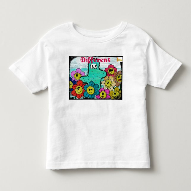 Camiseta niño "Different" T Shirt (Framsida)
