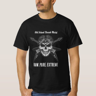 Camiseta Old School Thrash Metal T Shirt