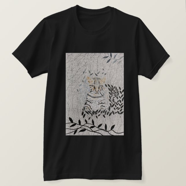 Camiseta Onça Pintada (desenho autoral) T Shirt (Design framsida)