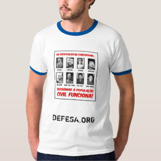 Camiseta Os especialistas concordam T-shirt