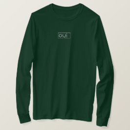 Camiseta OUI, Merci T Shirt